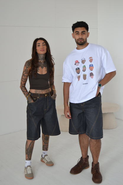 STAINED GRAPHIC TEE