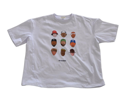 STAINED GRAPHIC TEE