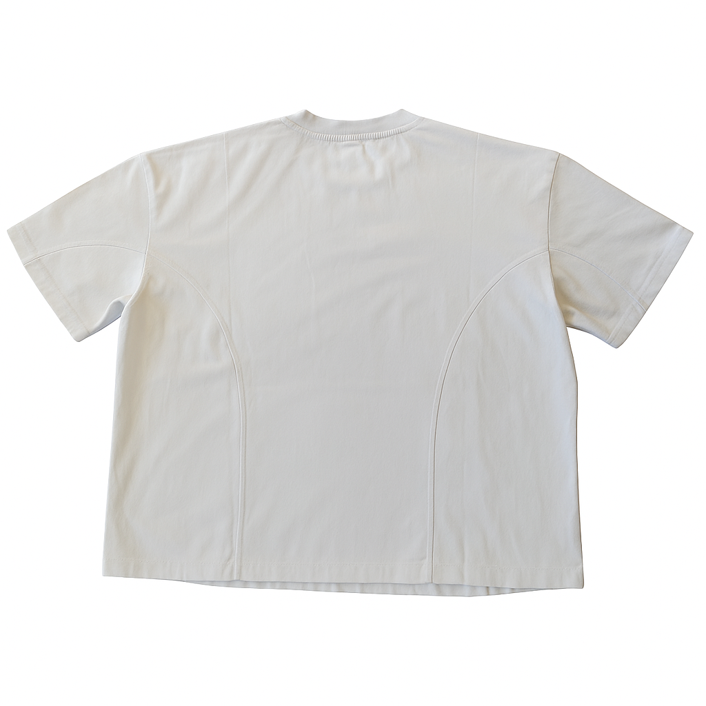 STAINED WHITE TEE