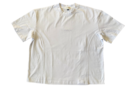 STAINED WHITE TEE